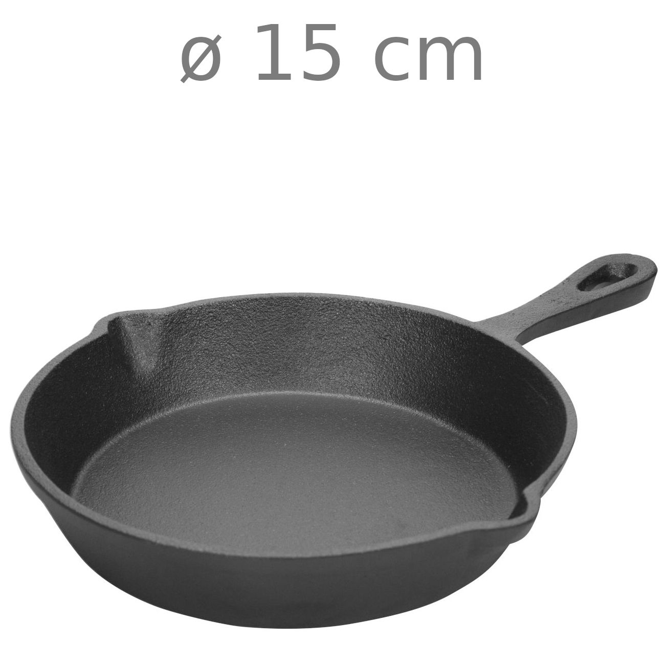 Cook τηγάνι μαντεμένιο Φ15 cm