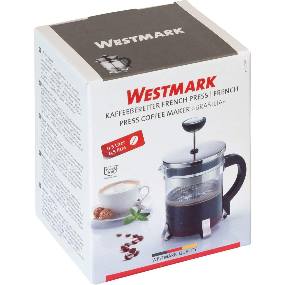 Καφετιέρα γαλλικού χειρός Westmark Brasilia 0,5L