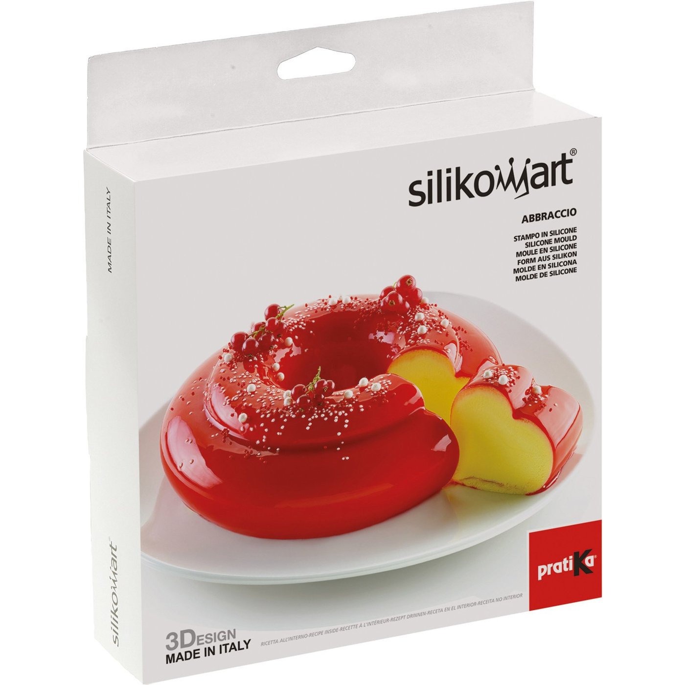 Φόρμα σιλικόνης Silikomart Abbraccio 3D