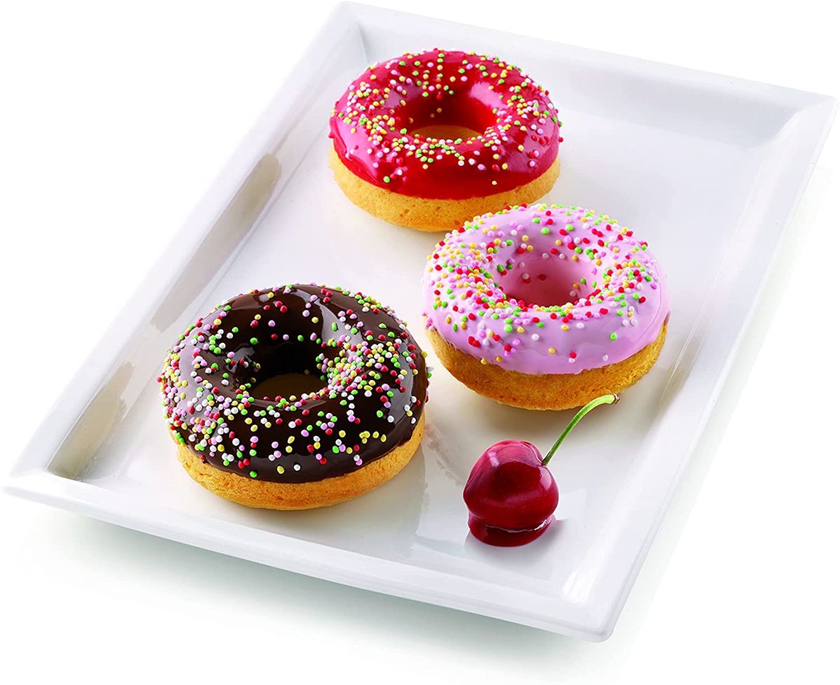 Φόρμα σιλικόνης για 6 Donuts Silikomart SF170
