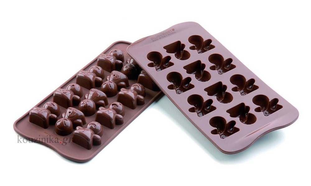 Φόρμα σιλικόνης για σοκολατάκια Mood SCG 15