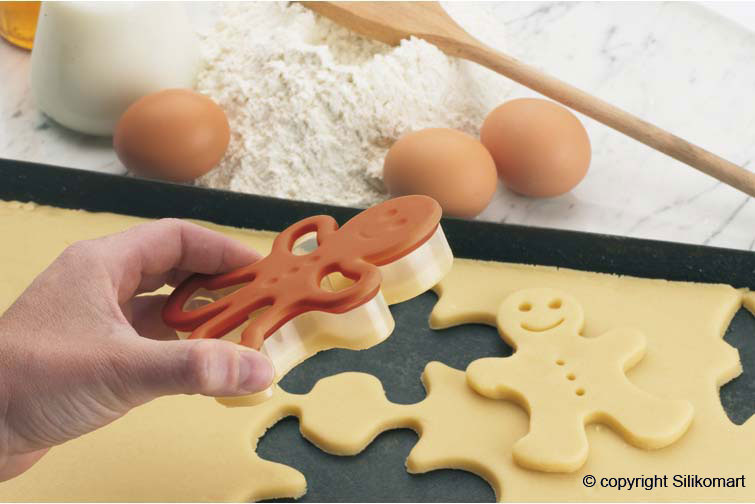 Κουπάτ πλαστικό Gingerbread Silikomart ACC076