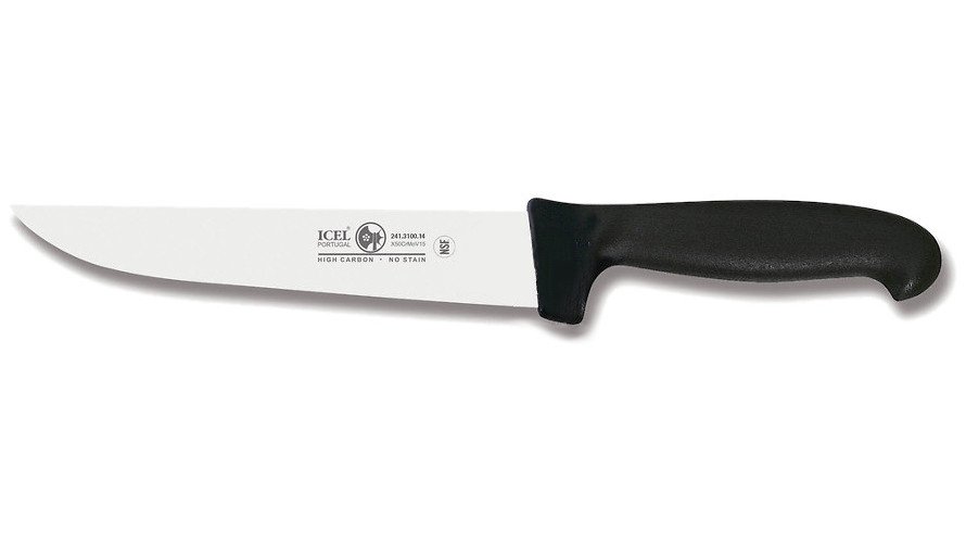 Μαχαίρι κουζίνας Icel Pratica 14 cm μαύρη λαβή