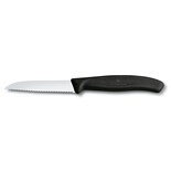Μαχαίρι Victorinox πριονωτό 8 cm μαύρη λαβή 6.7433