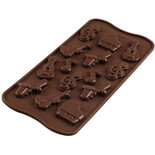 Φόρμα για σοκολατάκια Silikomart Choco Melody SCG043