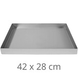 Ταψί κολλητό αλουμινίου 42x28 cm
