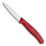 Μαχαίρι Victorinox πριονωτό 8 cm κόκκινη λαβή 6.7631