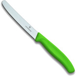 Μαχαίρι Victorinox πριονωτό 11 cm πράσινη λαβή 6.7836.L114