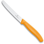 Μαχαίρι Victorinox πριονωτό 11 cm πορτοκαλί λαβή 6.7836.L119