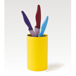 Βάση για μαχαίρια κίτρινη 22 cm