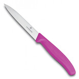 Μαχαίρι Victorinox πριονωτό 10 cm ροζ λαβή 6.7736.L5