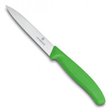 Μαχαίρι Victorinox πριονωτό 10 cm πράσινη λαβή 6.7736.L4