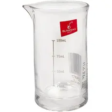 Γυάλινος δοσομετρητής-σωλήνας 100ml