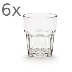 Σετ 6 ποτήρια σφηνάκι King Glass Casablanca 37cc