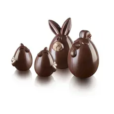 Φόρμα αυγού πλαστική 2 τεμ Silikomart Lucky Bunny