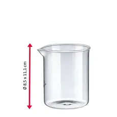 Ανταλλακτικό γυαλί καφετιέρας Brasilia 500 ml