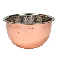 Μπολ ανάμειξης σφυρήλατο Copper-Inox Φ25cm