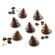 Φόρμα σιλικόνης για σοκολατάκια Choco trees SC0G54