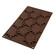 Φόρμα σιλικόνης για σοκολατάκια Choco Flash SF151