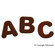 Φόρμα σιλικόνης για σοκολατάκια Choco ABC