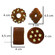 Φόρμα σιλικόνης για σοκολατάκια Choco Biscuits SCG 25