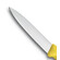 Μαχαίρι Victorinox 8 εκ. κίτρινη λαβή 6.7606.L118
