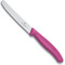 Μαχαίρι Victorinox πριονωτό 11 cm ροζ λαβή 6.7836.L115