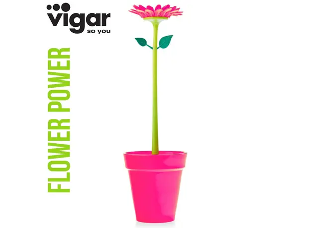 Flower Power βουρτσάκι για ποτήρια και μπουκάλια