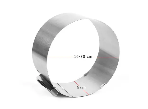 Ανοξείδωτο στεφάνι ρυθμιζόμενο Φ16-30cm