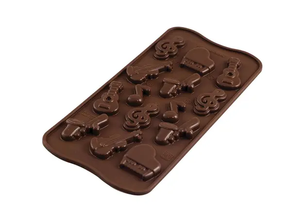 Φόρμα για σοκολατάκια Silikomart Choco Melody SCG043