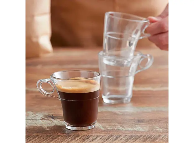 Φλυτζάνι espresso γυάλινο Duralex Caprice σετ 6 τεμ.