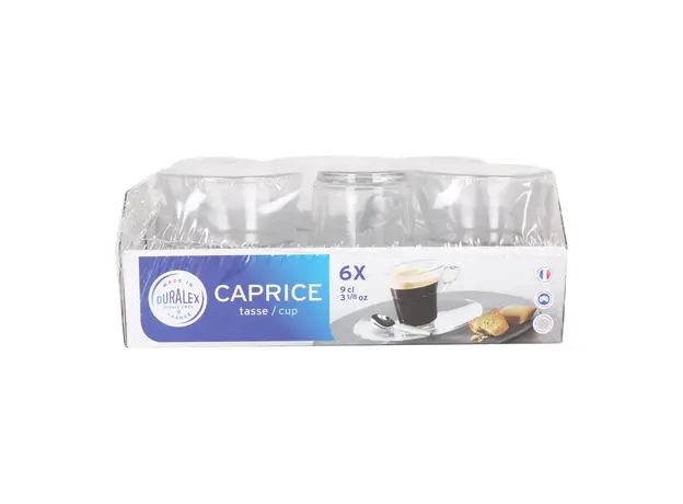 Φλυτζάνι espresso γυάλινο Duralex Caprice σετ 6 τεμ.