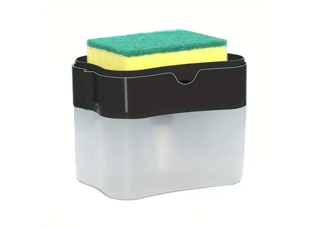 Caddy dispenser υγρού σαπουνιού με σφουγγάρι