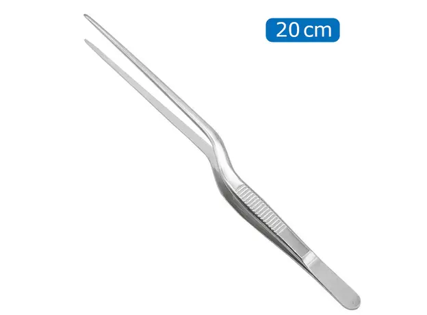 Τσιμπίδα διακόσμησης Inox κυρτή 20cm