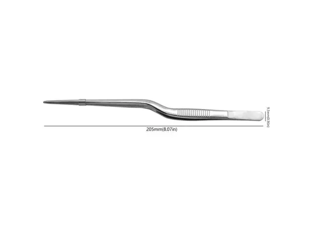 Τσιμπίδα διακόσμησης Inox κυρτή 20cm