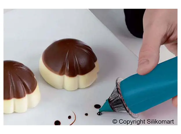 Wonder Cakes στυλό διακόσμησης γλυκών σιλικόνης με 4 μύτες