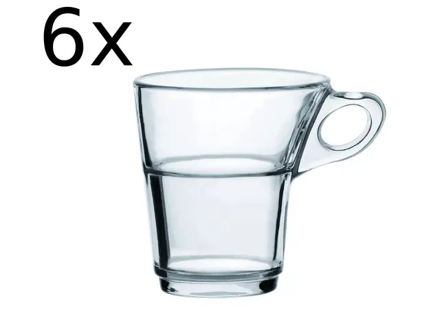 Φλυτζάνι espresso γυάλινο Duralex Caprice σετ 6 τεμ.