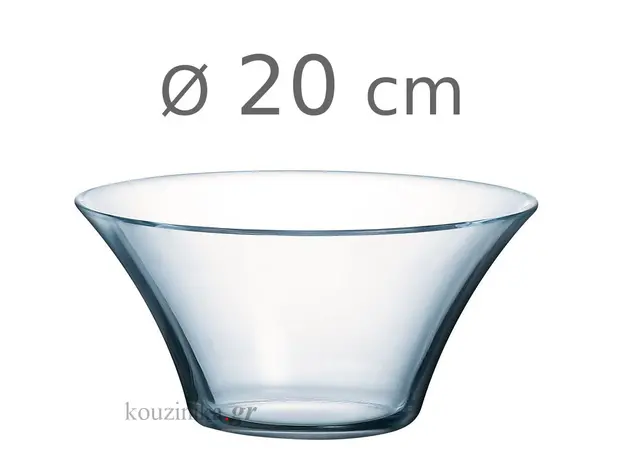 Μπολ γυάλινο Salad Club Luminarc 20 cm