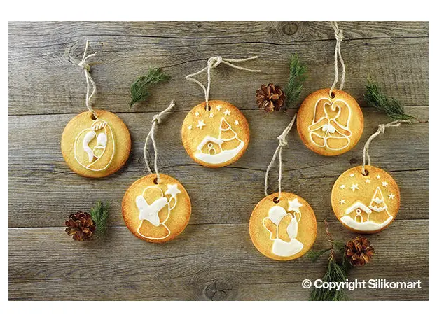Φόρμα σιλικόνης Silikomart My Holidays Cookies HSH09