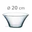 Μπολ γυάλινο Salad Club Luminarc 20 cm