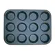 Φόρμα αντικολλητική για 12 muffins